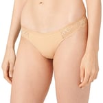 Triumph Women's Wild Peony Florale Brazilian Underwear, Golden Earth, 14