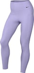 Nike Pants W NK DF Universa Mr 7/8 Tght, Lilac Bloom/Black, DQ5874-512, 2XL