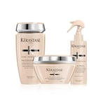 KÉRASTASE Curl Manifesto - Routine Pour Cheveux Bouclés, Frisés ou Crépus - Définit Les Boucles et Dompte les Frisottis - Miel de Manuka & Céramides - Shampoing + Masque + Spray Sans Rinçage