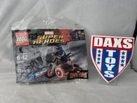 LEGO Marvel Captain America's Motorcycle Set 30447 Civil War New