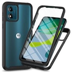 Motorola Moto E13 Mobilskal Full Protection, Svart