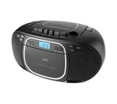 JVC Radio CD RCE451B (FM, Bluetooth), Radio, Noir