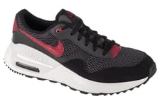 sneakers Unisexe, Nike Air Max System GS, Noir