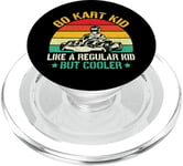 Funny Go Kart Racing Kids Boy Girl Karting Go Kart Racer PopSockets PopGrip for MagSafe