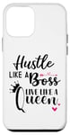 iPhone 12 mini I am the Boss Queen Mom Hustle Like a Boss Live Like a Queen Case