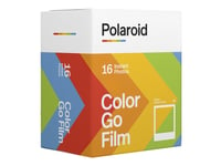 Polaroid - Double Pack - Hurtigvirkende Fargefilm - Polaroid Go - Asa 640 - 16 Eksponeringer - 2 Kassetter