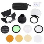 Godox AK-R1 Round Flash Head Accessories Kit for Godox V1 Speedlight and H200R Round Flash Head to AD200 AD200pro Pocket Flash