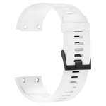 Maifa Watch Strap Smart Accessories Adjustable Replacement hion TPE Sport Casual Unisex Wrist Band Pin Buckle Colorful for Garmin Forerunner 35(White)