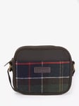 Barbour Contin Classic Tartan Cross Body Bag, Green/Multi