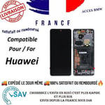 ORIGINAL ECRAN LCD AVEC CHASSIS ET BATTERIE POUR HUAWEI P50 PRO 02354HFK NOIR