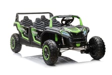 Sähköauto Buggy A033 4x4 24V, vihreä