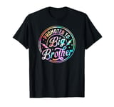 Promoted To Big Brother Tie Dye New Big Brother Kids Boys T-Shirt