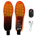 HEITIGN Semelle Intérieure Chauffante, Chauffe-Pieds, Semelles Chauffantes Électriques, Semelles Thermiques, Semelles Chauffantes USB pour Femmes Hommes, Semelles Dhiver Chauffantes Coupables