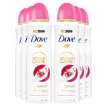 Dove Womens Advanced Care Antiperspirant Deodorant Pomegranate&Lemon Verbena, 200ml, 6 Pack - NA Lace - One Size