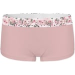 Shorties & boxers Freegun  Boxer Femme Coton bio FLEUR Rose pâle