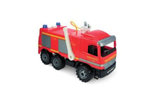 Lena Giga Trucks Fire Truck Actros With Labels, Brannbil, Fire Truck, 3 År, Plast, Sort, Rød