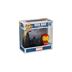 Figurine Funko Bitty Pop Deluxe Iron Man Avenger Tower - Neuf