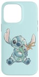 Coque pour iPhone 14 Pro Max Disney Lilo & Stitch Ohana Means Family Cute Hug Sketch V2