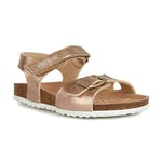 Geox Girls J Adriel C Sandal, Rose Gold Light, 7 UK Child