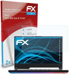 atFoliX 2x Screen Protector for Asus ROG Strix Scar III 15 inch clear