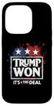 iPhone 14 Pro Trump Won It's A Yuge Deal - Funny Political Election 2024 Case