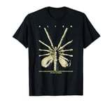 Alien 45th Anniversary Facehugger 1979 Movie Poster Space T-Shirt