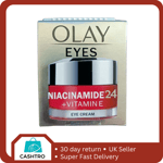 Olay Eyes Niacinamide 24 & Vitamin E Fragrance Free Eye Cream 15ml