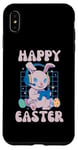 Coque pour iPhone XS Max Happy Easter Gamer Bunny – Design de jeu de Pâques pour garçons et filles