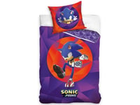 Sonic Prime Sängkläder 150 X 210 Cm - 100 Procent Bomull