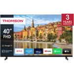 Thomson 43" Full HD Google TV (2024). Musta