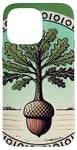 iPhone 14 Pro Max Oak from Acorn Illustration Tree Lovers mighty Oak tree Case