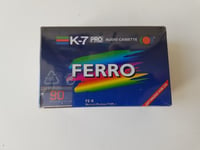 🎧 Lot 3 Cassettes audio VIERGES K-7 Pro FERRO 90 - FEX position I - NEUVES 🎧