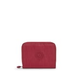 Kipling RFID Purse Wallet MONEY LOVE Medium FUNKY RED FW2024 RRP  £44