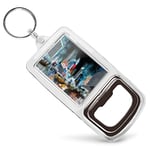 Acrylic Bottle Opener Keyring - Times Square New York City |Keychain|Keyring|Charm #2217