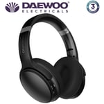 Daewoo Sonic Beat Active Noise Cancelling Bluetooth Headphones with Travel Case