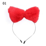 Cat Ears Headbands Fox Plush Hairhoop Cosplay Costume 01