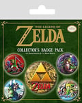 The Legend of Zelda - Classic Collectors Badge Pack Set One