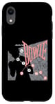 Coque pour iPhone XR David Bowie Let's Dance Rose et Gris