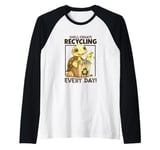 Turtle - Shell-ebrate Recycling Raglan Baseball Tee