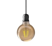 Ampoule LED vintage Globe E27  Ambrée