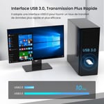 TENDA CLÉ WIFI 6 AX1800  bi-bande,Dongle WiFi Puissant, USB 3.0 WIFI, MU-MIMO, pour PC/Desktop/Laptop, Windows 11-10. U18