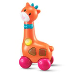 Auby Mon Hochet Girafe - Sons & Lumières - Jouet Bebe 9 10 11 12 Mois,Jouet Enfant 1 2 3 4 Ans Garcon Fille