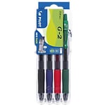 Pilot G-2 Rollerball Pen 0.7 mm Assorted Pack of 4