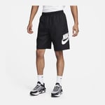 Nike Shorts Club Woven - Svart/vit, storlek Medium