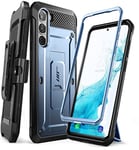 SupCase Outdoor Case for Samsung Galaxy S23+Plus 5G Mobile Phone Case Bumper Case Rugged Protective Cover [Unicorn Beetle Pro] Without Screen Protector with Belt Clip and Stand 2023 Edition (Blue)