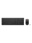 Essential Wireless Combo Gen 2 - keyboard and mouse set - Danish - black Input Device - Tastatur & Mus sæt - Dansk - Sort