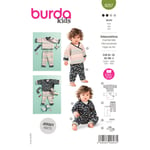 Burda 9257 - Babysett EUR: 62-92, US: 3M-2