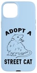 iPhone 15 Plus Funny Adopt a Street Cat Possum Lover Case