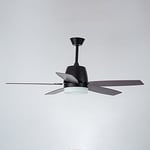 Nouveau Ventilateur de Plafond à LED pour salon110-220V Ventilateurs de Plafond en Bois avec Lames de lumières Ventilateur de Refroidissement Lampe de Ventilateur à Distance (Couleur: A)