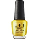 OPI Classic Nail Polish, Long-Lasting Luxury Nail Varnish, Original High-Performance, Big Zodiac Energy Collection, The Leo-nly One, Yellow Nail Polish, 15ml